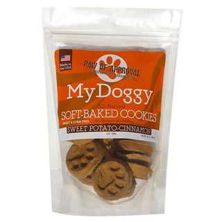 My Doggy Sweet Potato-Cinnamon Soft-Baked Cookies Dog Treats, 10-oz Bag