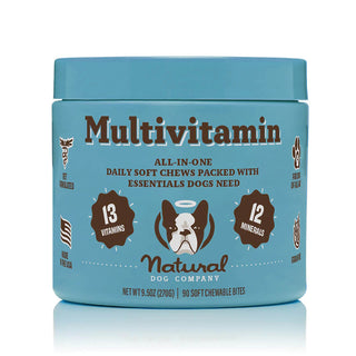 Natural Dog Company MultiVitamin Chewable Supplement for Dogs