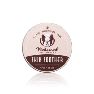 Natural Dog Company Skin Soother Balm for Dogs, 4-oz Tin