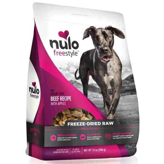 Nulo Freestyle Freeze Dried Beef with Apples Dog Food, 13-oz Bag