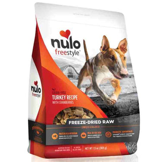 Nulo Freestyle Freeze Dried Turkey with Cranberries Dog Food, 13-oz Bag