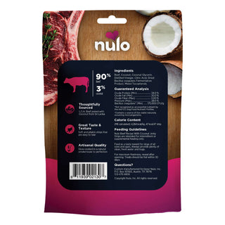 Nulo Freestyle Grain-Free Beef & Coconut Jerky Strips Dog Treats, 5-oz bag