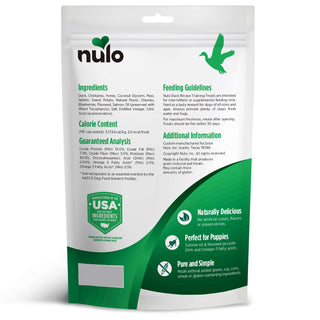 Nulo Freestyle Grain-Free Trainers Duck Recipe Dog Treats, 4-oz bag