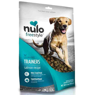 Nulo Freestyle Grain-Free Trainers Salmon Recipe Dog Treats, 4-oz bag