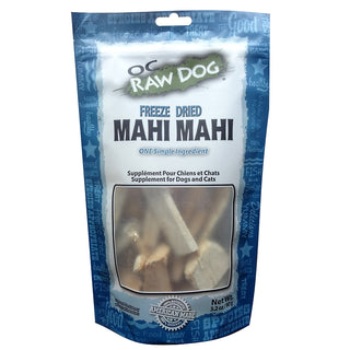 OC Raw Freeze-Dried Mahi Mahi Dog Treats, 3.2-oz Bag