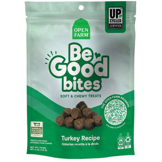 Open Farm Be Good Bites Turkey Recipe Soft & Chewy Dog Treats