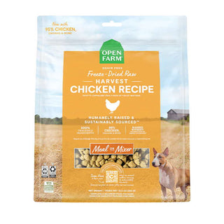 Open Farm Harvest Chicken Recipe Freeze Dried Raw Dog Food, 13.5-oz Bag