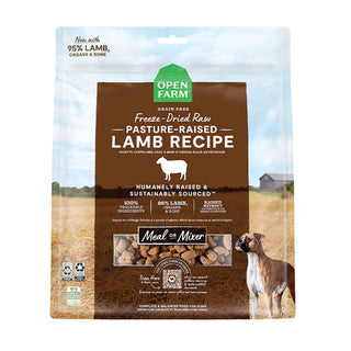 Open Farm Pasture-Raised Lamb Recipe Freeze Dried Raw Dog Food, 22-oz Bag