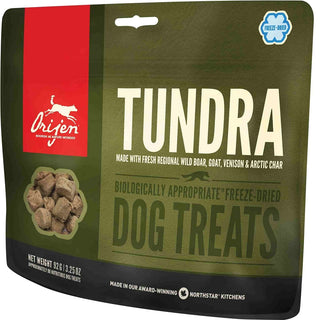 ORIJEN Tundra Freeze-Dried Dog Treats, 3.25-oz Bag