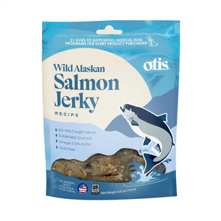 OTIS Wild Things Salmon Jerky Dog Treats