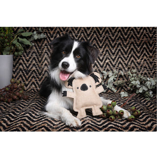 Outback Tails Kevin the Koala Natural Dog Toy