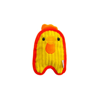 Outward Hound Invincibles Mini Chicky Plush Dog Toy, Yellow, XS