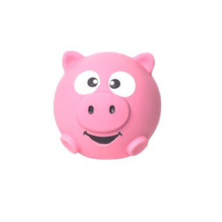 Outward Hound Sillyz Pig Latex Rubber Squeaky Ball Dog Toy