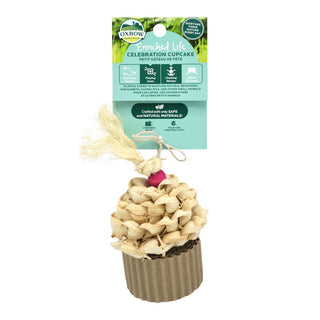 Oxbow Enriched Life Celebration Cupcake Small Animal Toy, 3-Pack