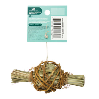 Oxbow Enriched Life Deluxe Hay Wrap Toy for Small Animals, 3-Pack