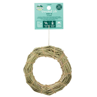 Oxbow Enriched Life Hay-O Toy for Small Animals, 3-Pack