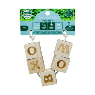 Oxbow Enriched Life Ox Blocks Small Animal Toy, 3-Pack