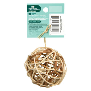 Oxbow Enriched Life Rattan Ball Toy for Small Animals, 3-Pack