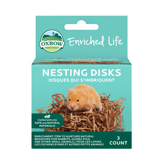 Oxbow Enriched Life Small Animal Nesting Disks