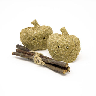 Oxbow Enriched Life Timothy Apples & Stix Toy for Small Animals, 3-Pack