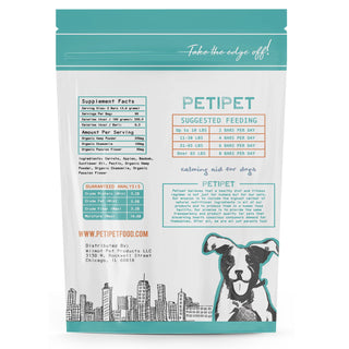 PETIPET Calming Bars with Chamomile Dog Supplement, 120 Bars