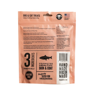 Polka Dog Bakery Salmon Says Training Bits Dog Treats, 8-oz