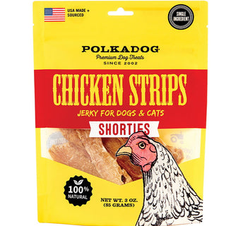 Polka Dog Chicken Strips Jerky Shorties Dog & Cat Treats