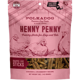 Polka Dog Henny Penny Chicken & Cranberry Dog & Cat Treats