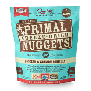 Primal Chicken and Salmon Nuggets Freeze-Dried Cat Food