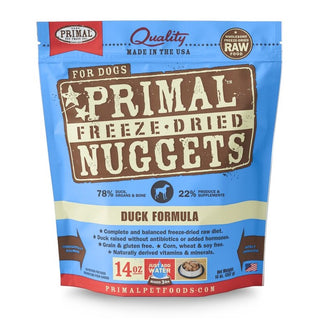 Primal Duck Formula Nuggets Freeze Dried Dog Food