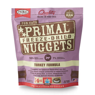 Primal Turkey Nuggets Freeze-Dried Cat Food