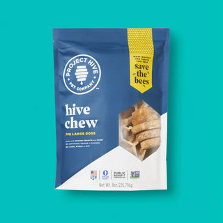 Project Hive Pet Company Hive Chews Treats for Large Dogs, 8-oz Bag