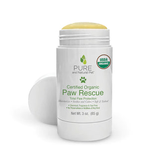 Pure and Natural Pet Certified Organic Paw Rescue for Dogs, 3-oz