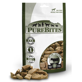 PureBites Beef Liver Freeze-Dried Raw Dog Treats, Jumbo 44-oz Bag