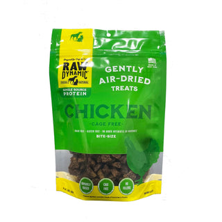 Raw Dynamic Air-Dried Cage Free Chicken Recipe Dog Treats, 3.6-oz Bag