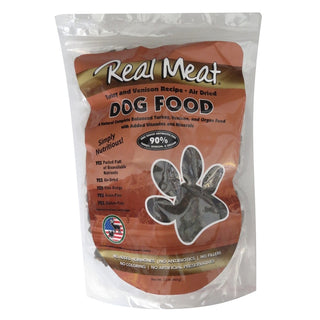 The Real Meat Company Turkey & Venison Recipe Air-Dried Dog Food, 2-lb Bag