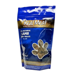 The Real Meat Company  95% Lamb Jerky Dog Treats, 12-oz Bag