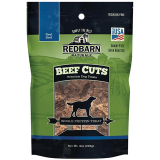 Redbarn Beef Cuts Single Protein Dog Treats, 8-oz Bag