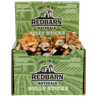 Redbarn Braided Bully Stick Dog Treat, 7-Inch, Case of 20