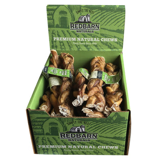 Redbarn Braided Bully Sticks Dog Treats, 7", Case of 20