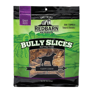 Redbarn Bully Slices Peanut Butter Flavor Dog Treats, 9-oz bag