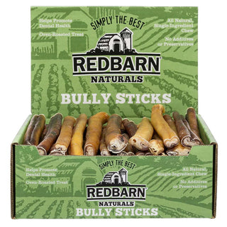 Redbarn Bully Stick Dog Treat, 12-Inch, Case of 35