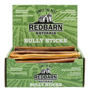 Redbarn Bully Stick Dog Treat, 7-Inch, Case of 35