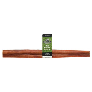 Redbarn Bully Stick Dog Treat, 9-Inch, Case of 50