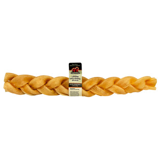 Redbarn Naturals Collagen Braid Dog Chew, Large, Case of 20