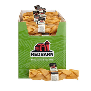 Redbarn Naturals Collagen Braid Dog Chew, Small, Case of 25