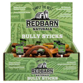 Redbarn Small Bully Rings Dog Treats, Pack of 35