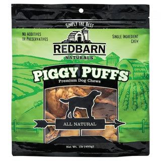 Redbarn Naturals Piggy Puffs Dog Treats, 1-lb Bag