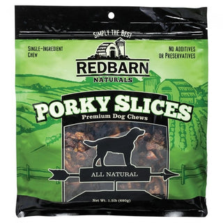 Redbarn Naturals Porky Slices Dog Treats, 1.5-lb bag