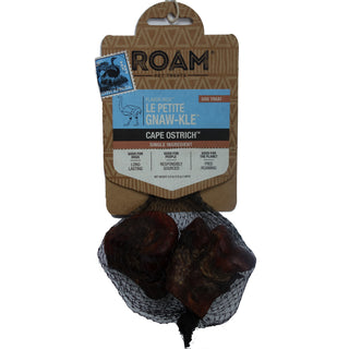 ROAM Pet Treats Le Petite Gnaw-Kle Ostrich Bones Dog Treats